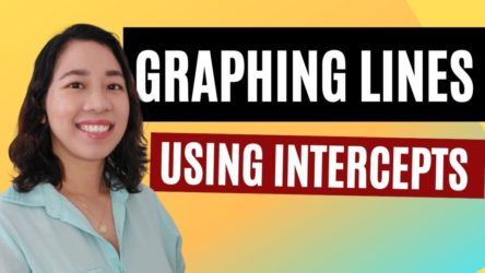 graphing lines using intercepts