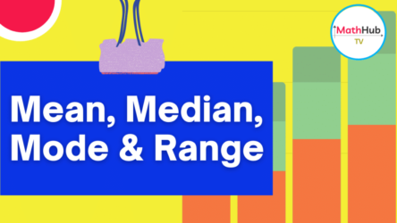 how to find mean median mode and range